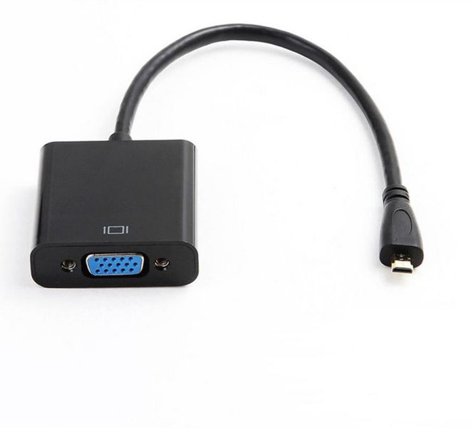 Micro HDMI to VGA Adapter Cable - Image 1