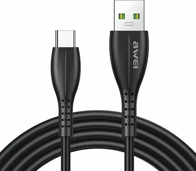 USB A to Type C Cable – 0.8m - Image 1