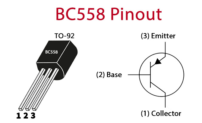Transistor BC558 - Image 1