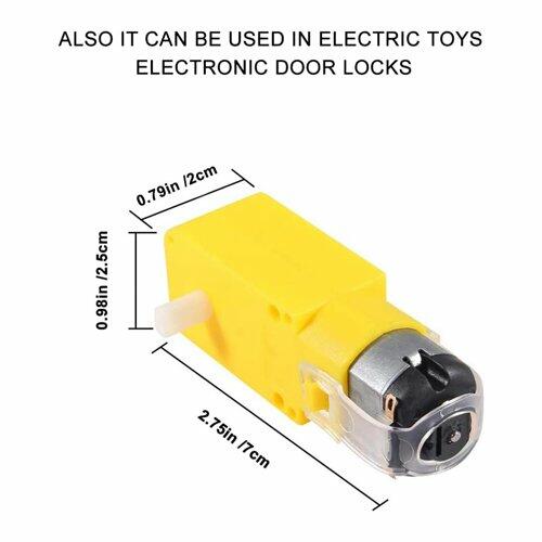 DC Motor yellow Color - Image 1