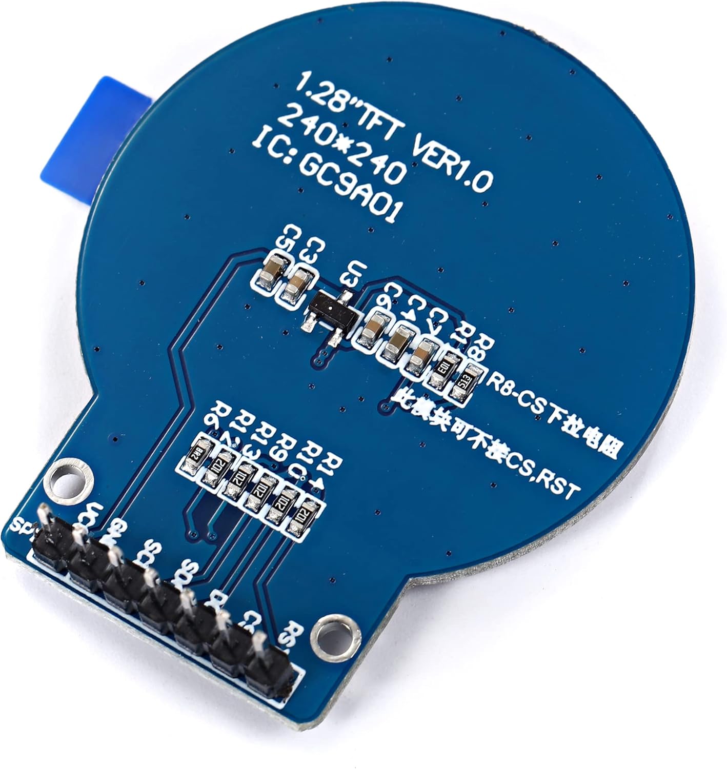 LCD TFT Display 1.28 Inch Round RGB 240X240 - Image 3