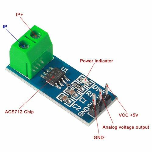 Current Sensor ACS712  - Image 3