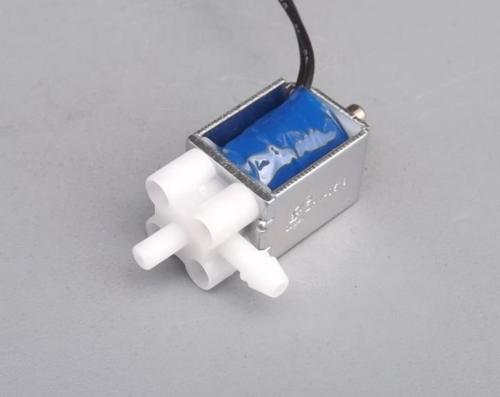 DC 5-6V Two-Position Three-Way Electronic Control Solenoid Exhaust Air Valve - Image 1