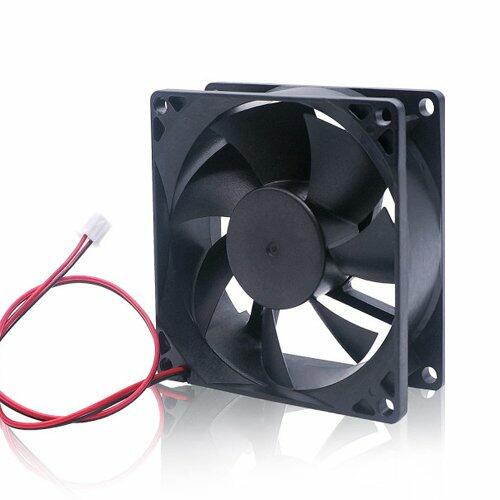 DC Fan 12V Size 80X80X25mm - Image 2