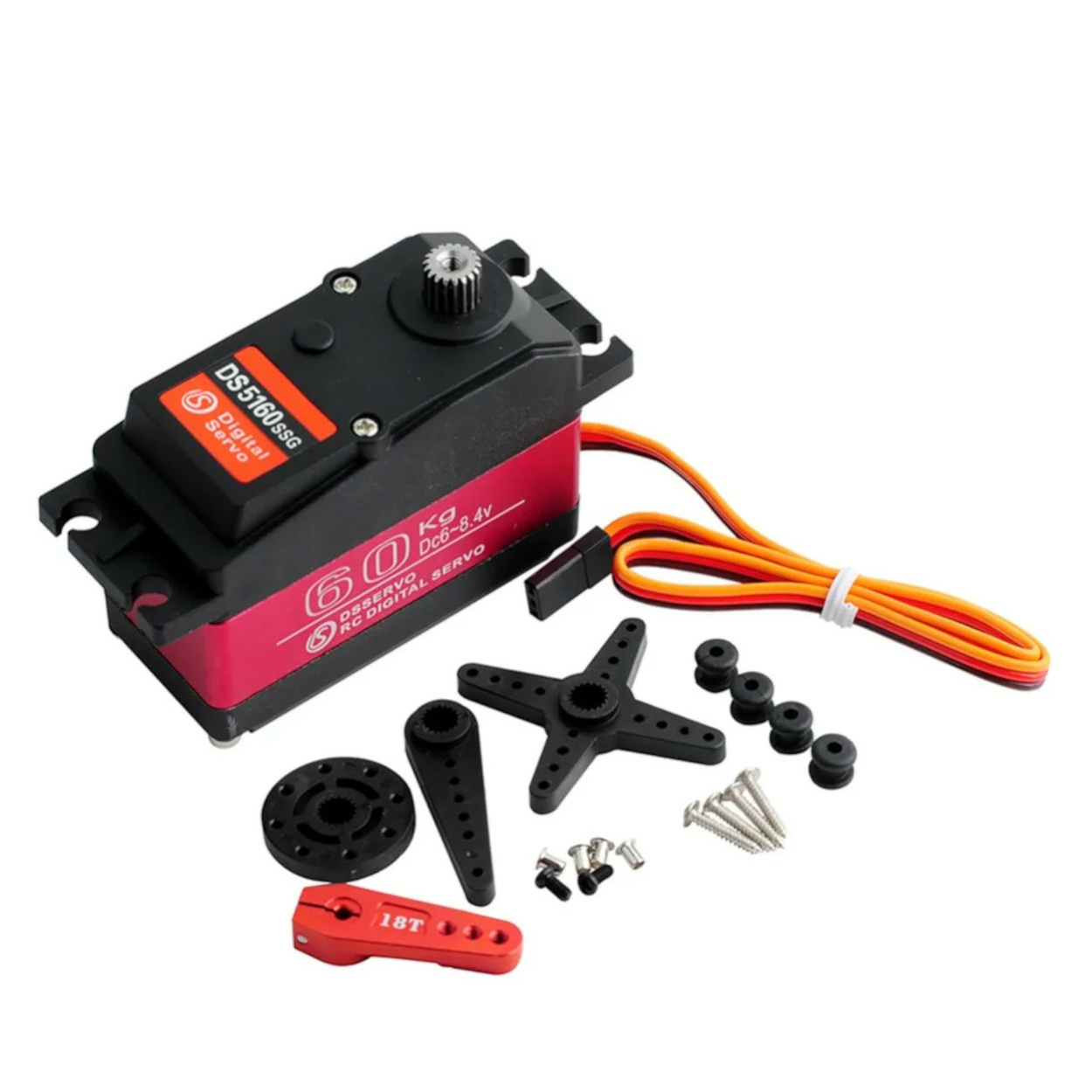 Servo Motor DS5160 60KG High Torque Metal Geared Waterproof Digital - Image 1