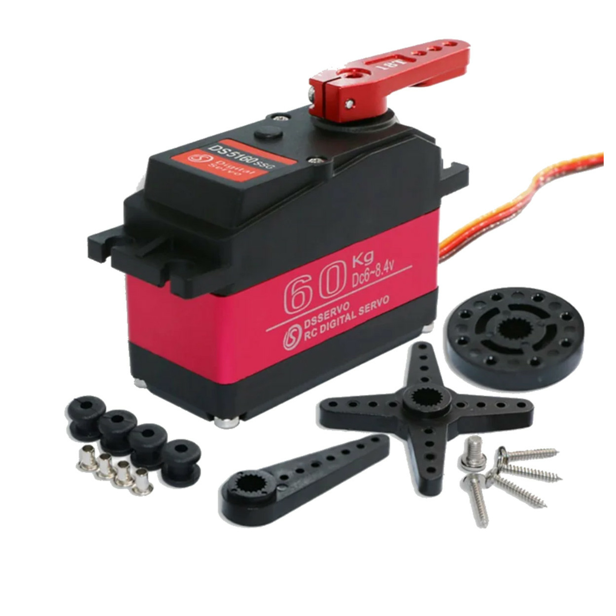 Servo Motor DS5160 60KG High Torque Metal Geared Waterproof Digital - Image 2