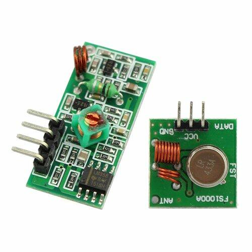 RF Transmitter & Receiver Module 433MHz - Image 1