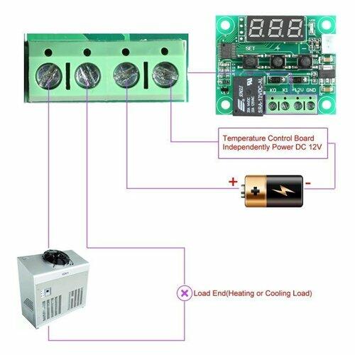 Temperature Controller W1209 - Image 3