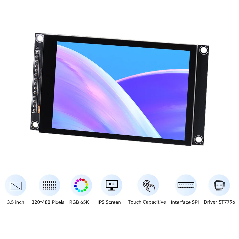 LCD Touch Screen TFT Capacitive 480X320 V1.0 - Image 4