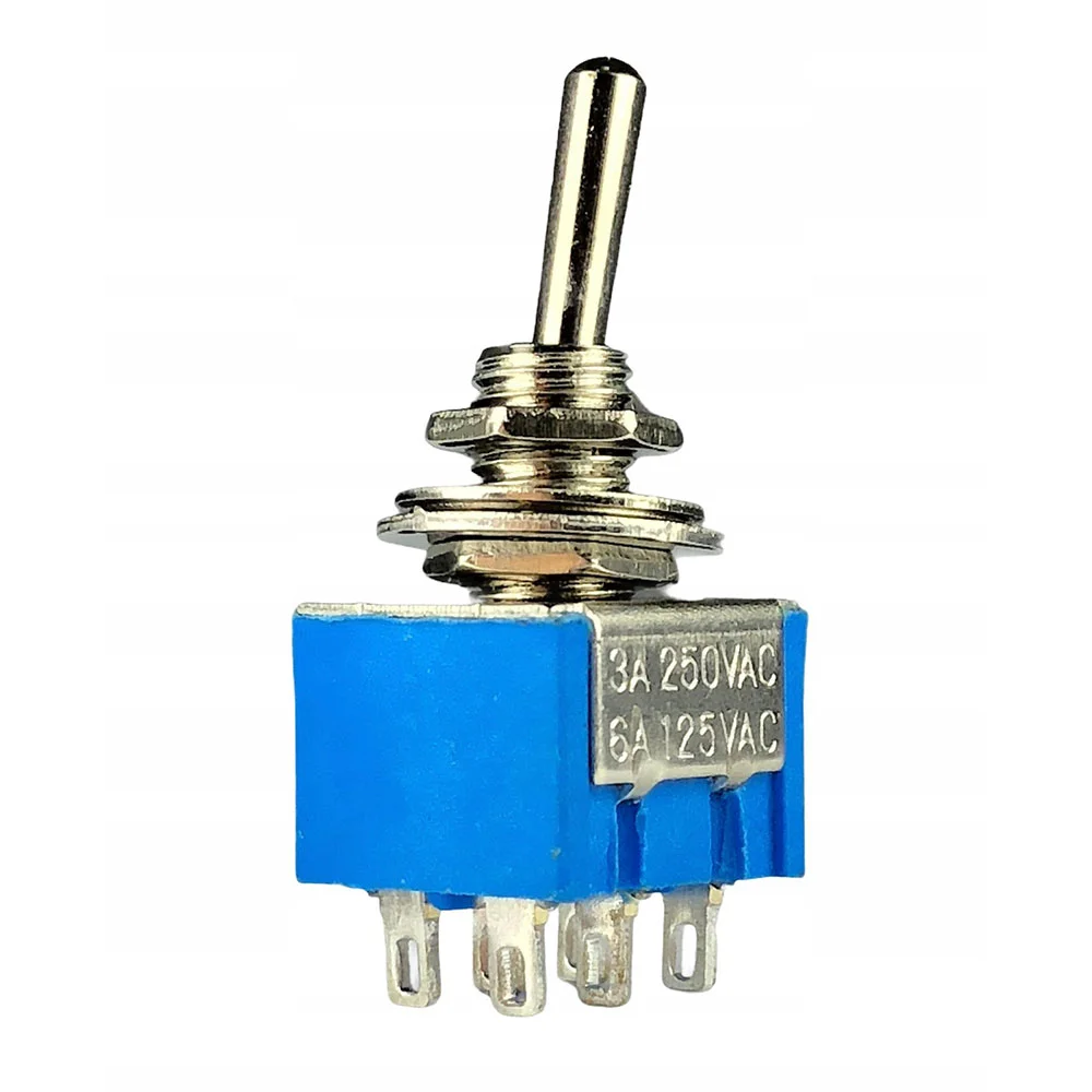 Switch ON-ON Toggle Rocker 6-Pins - Image 1