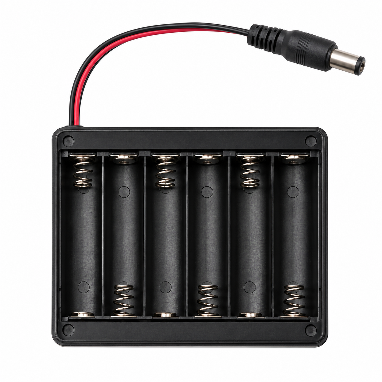 6XAA BETTERY PACK WITH JACK - Image 1