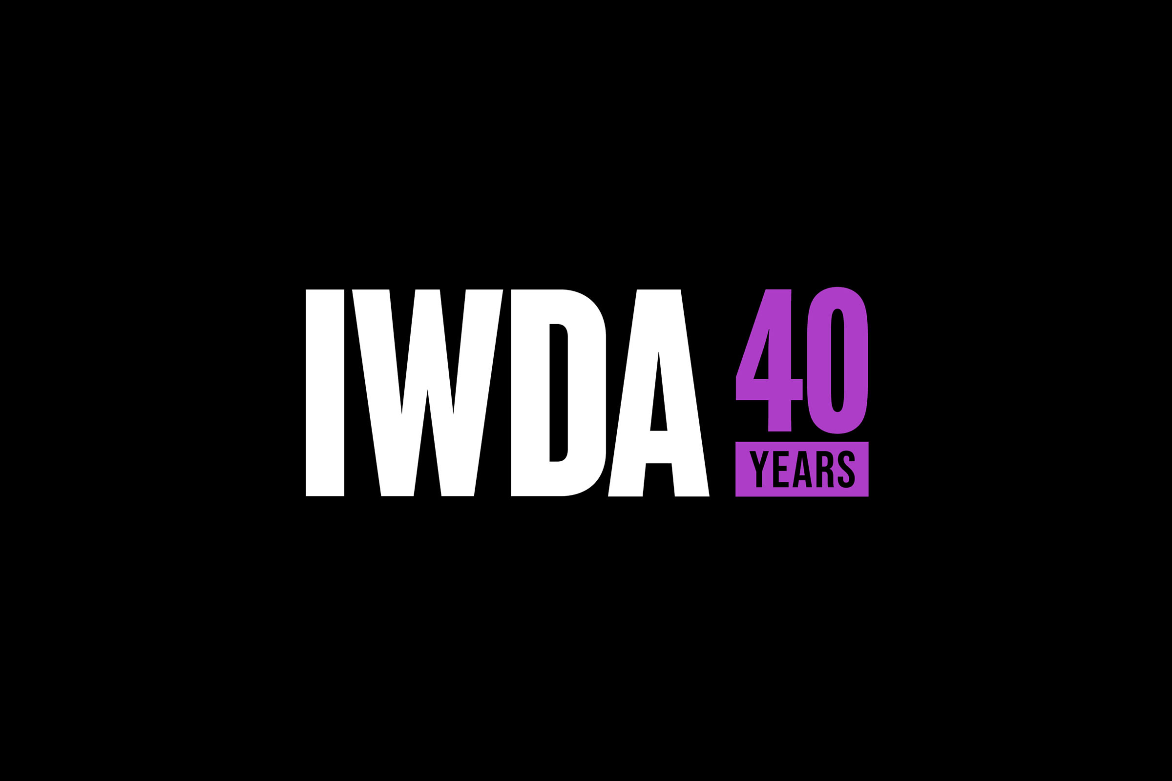 IWDA 40 Years Logo
