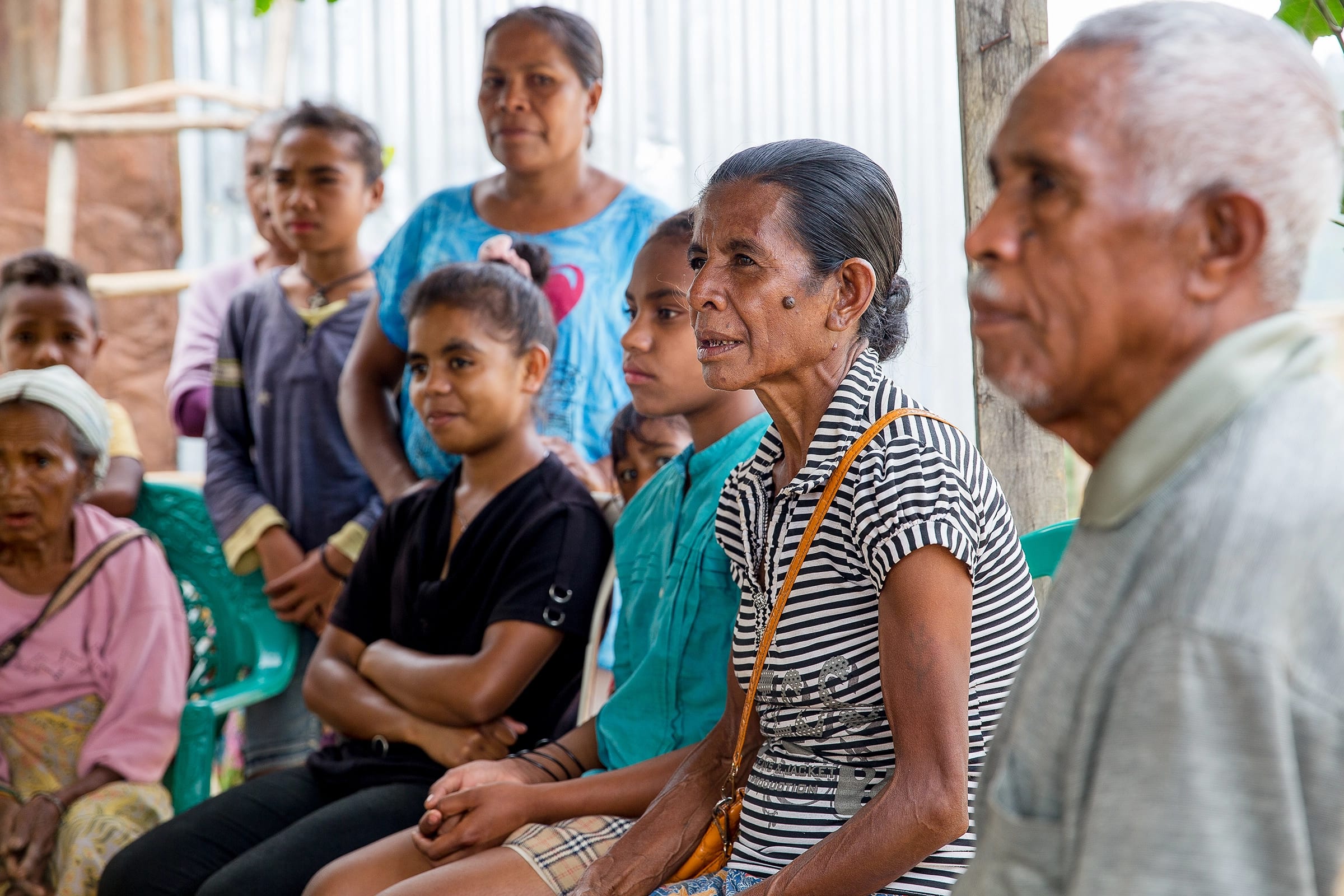 Group of people in Timor Leste