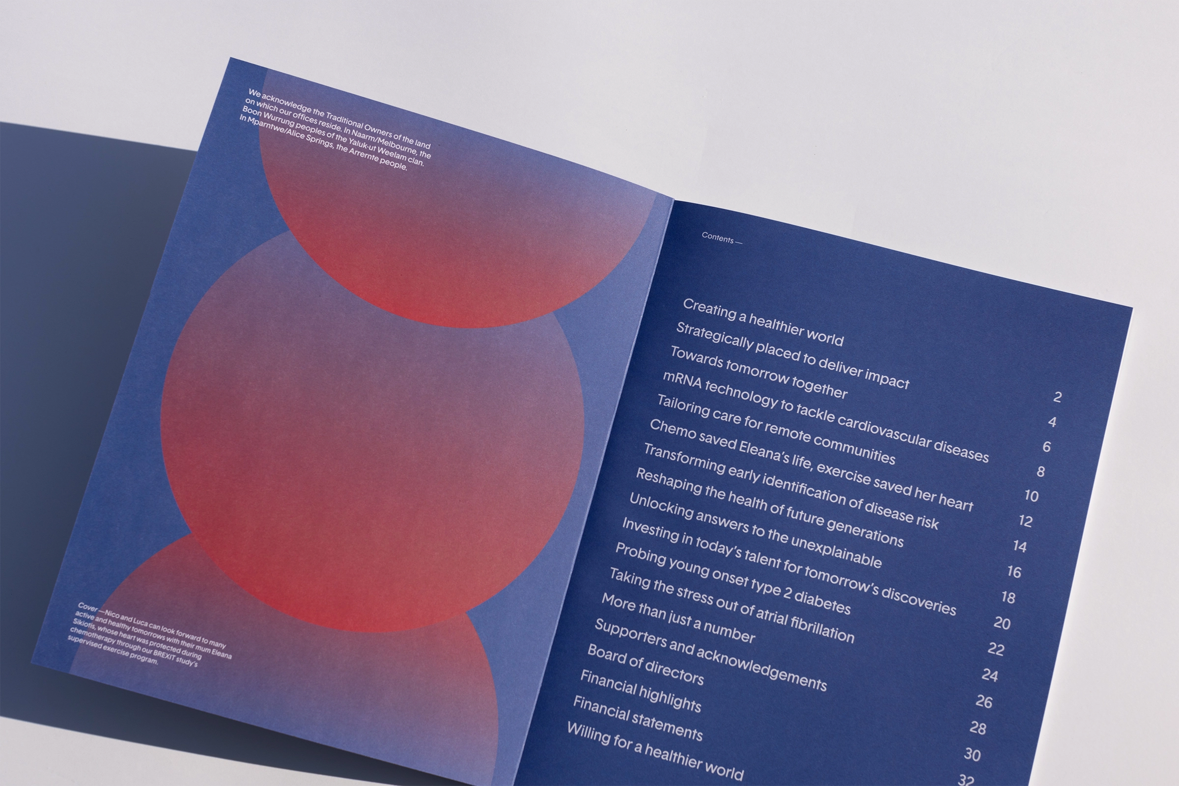 Photography of book design by Anna Carlile