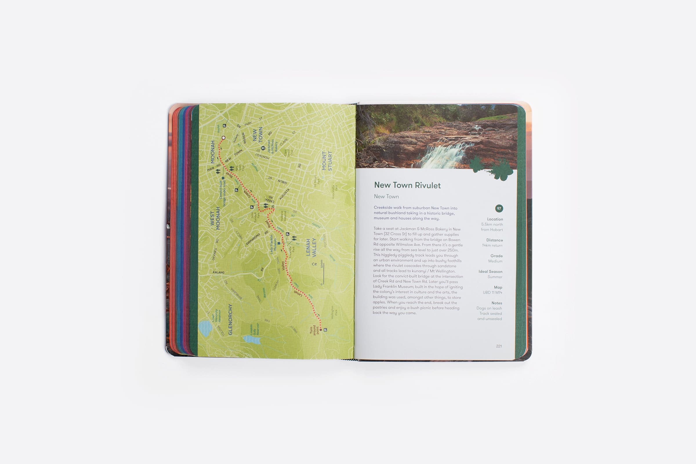 Walks in Nature book spread