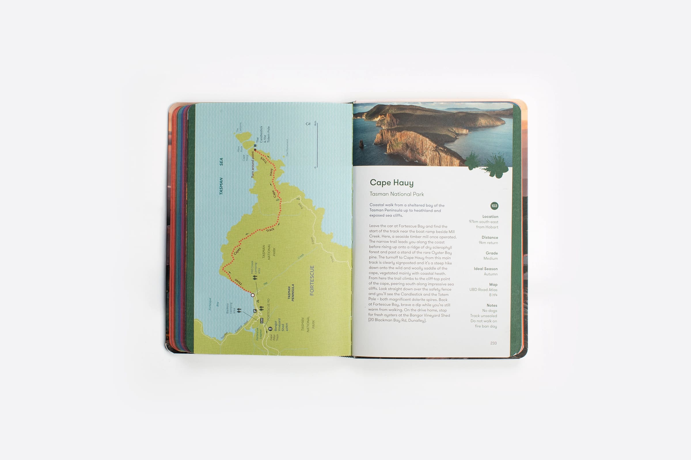 Walks in Nature book spread