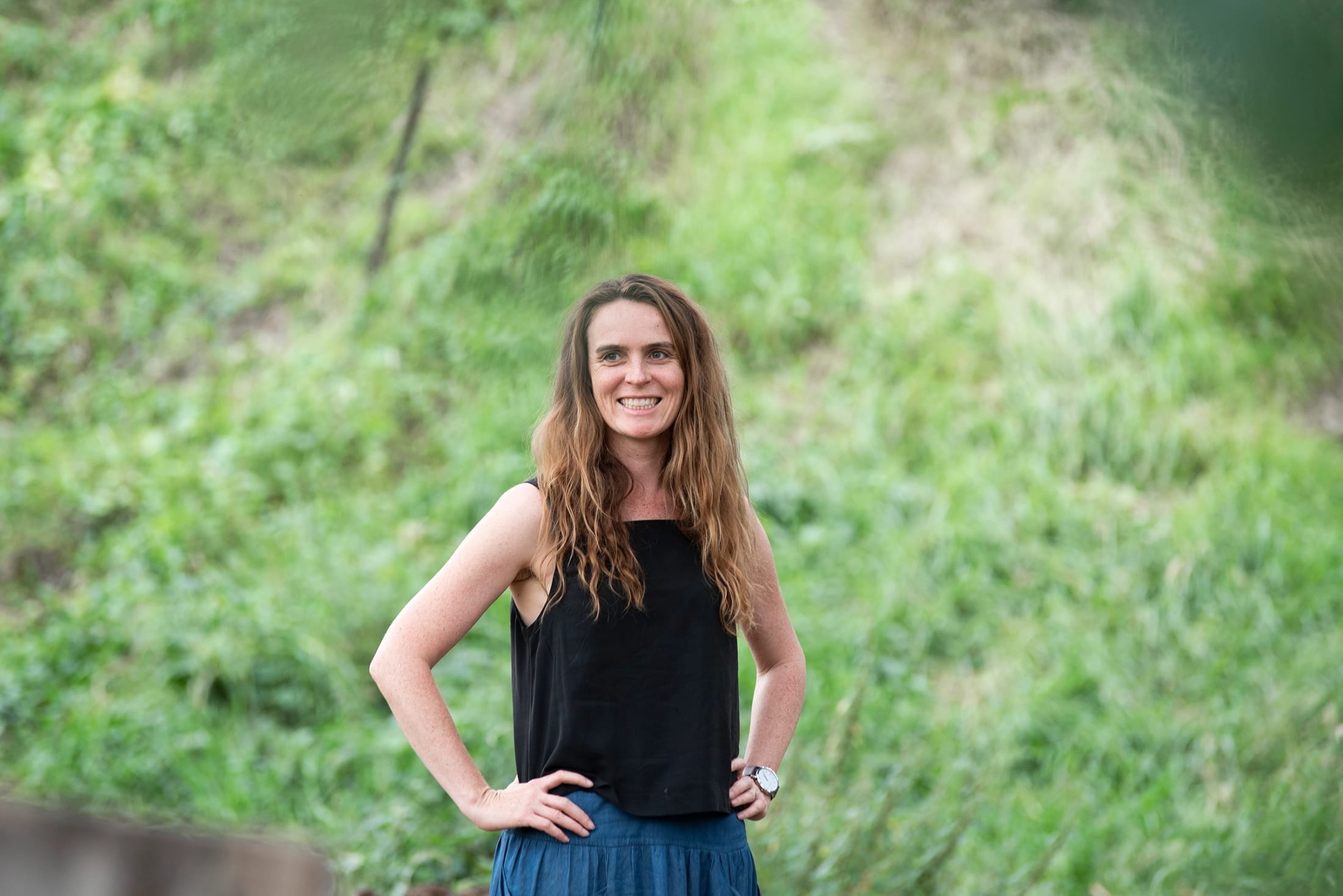 Portrait of Design by Nature's creative director Anna Carlile