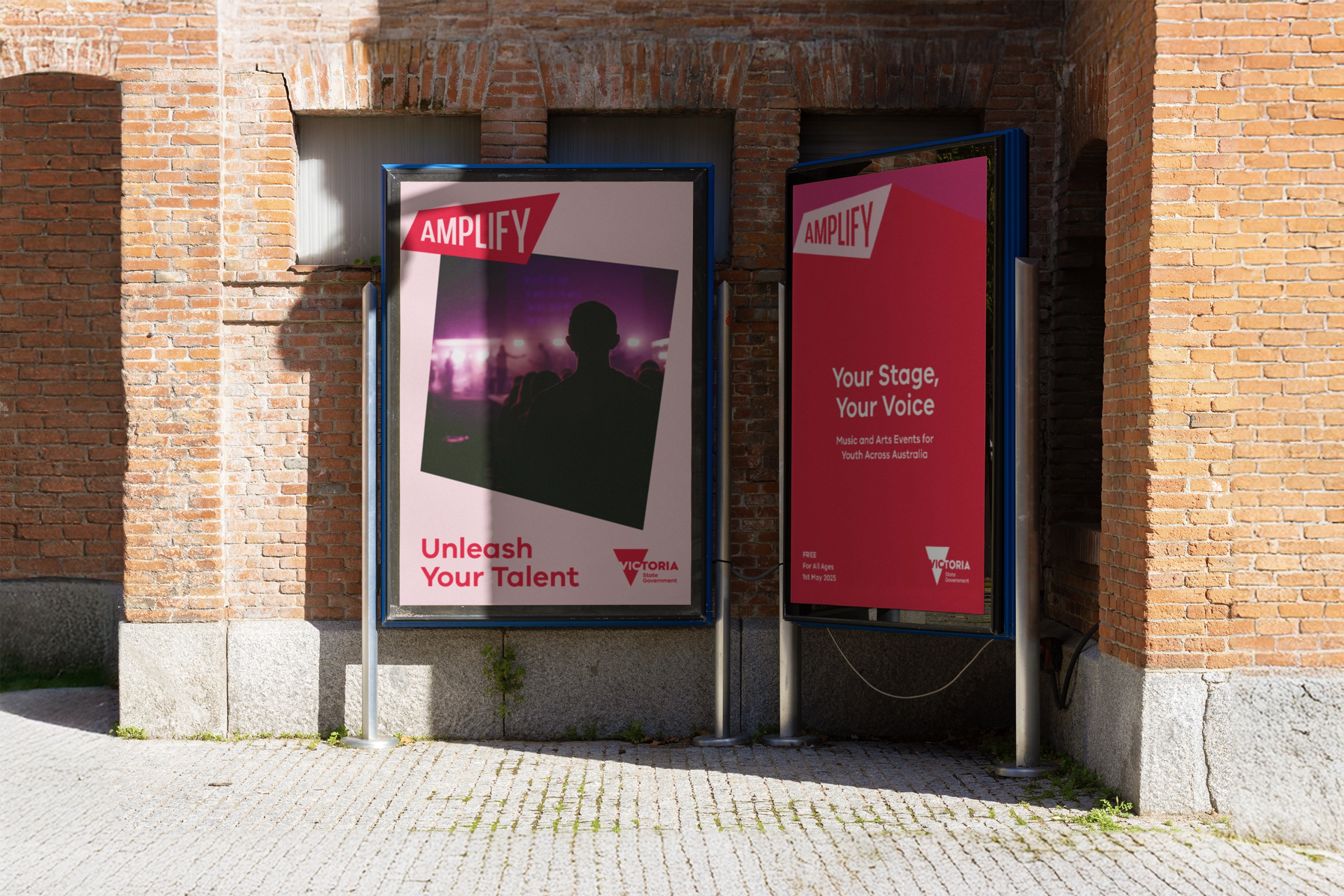 Amplify Vic Government Posters