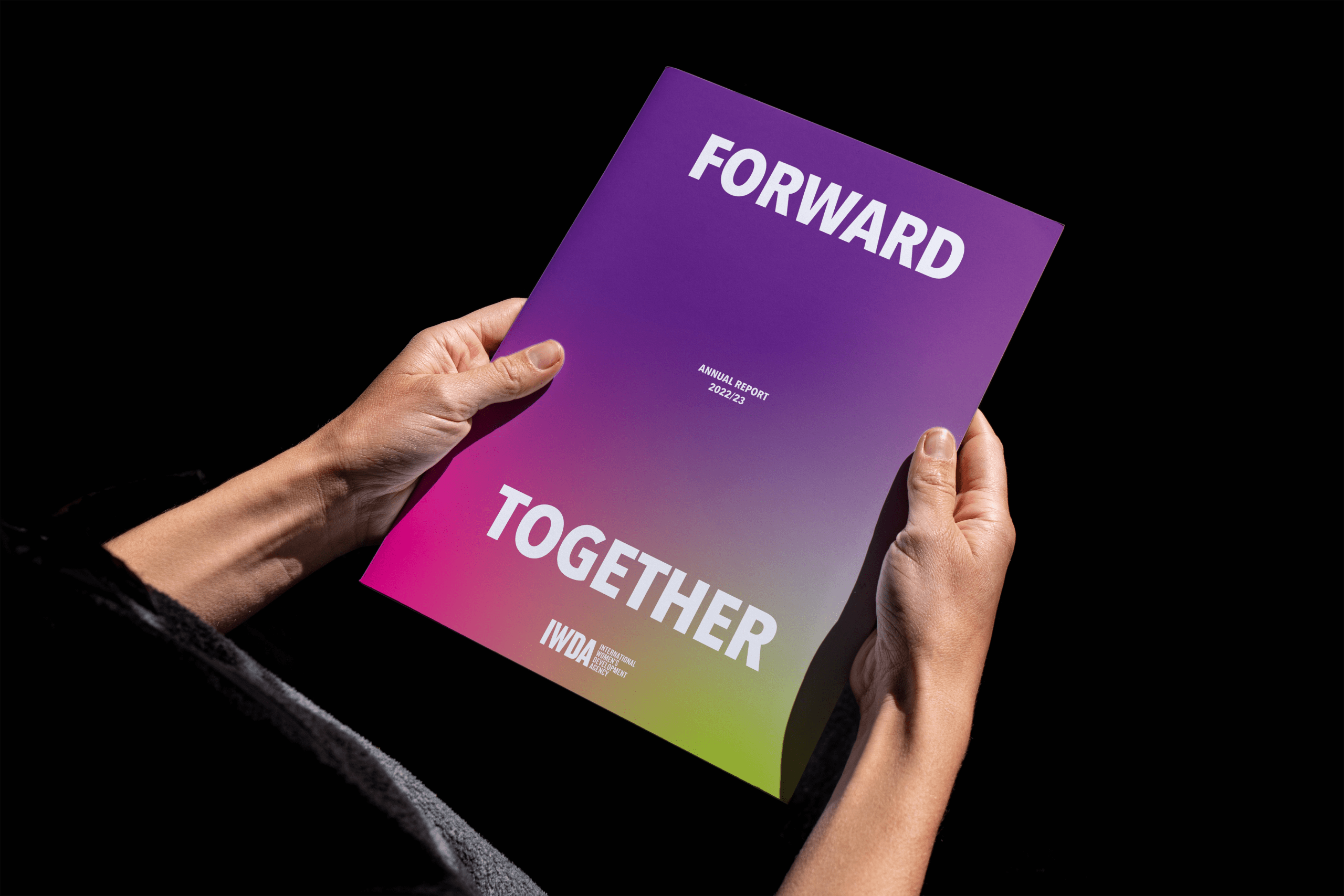 IWDA Annual Report Cover Design