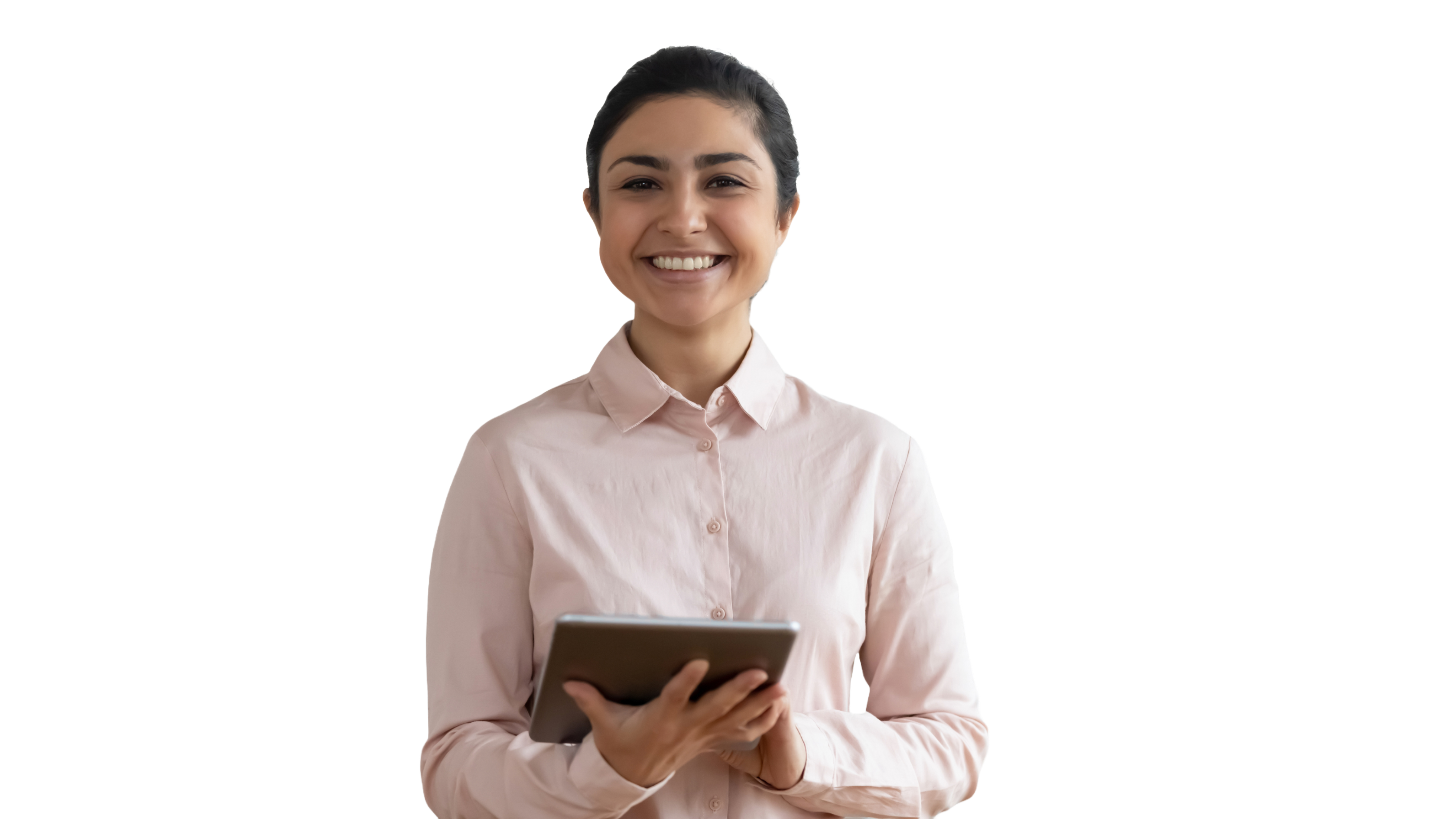 Smiling woman