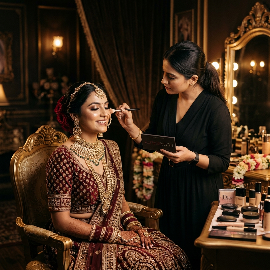 Bridal makeup