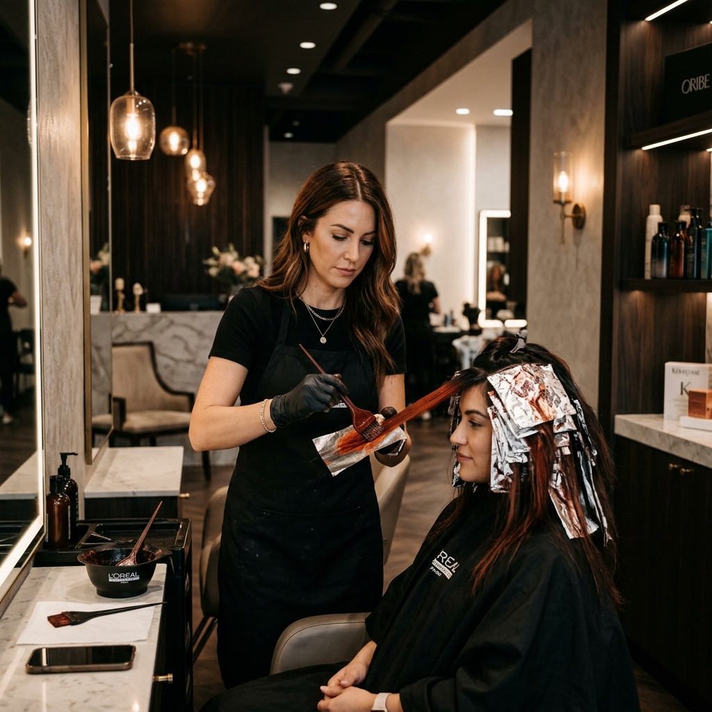 Hair coloring