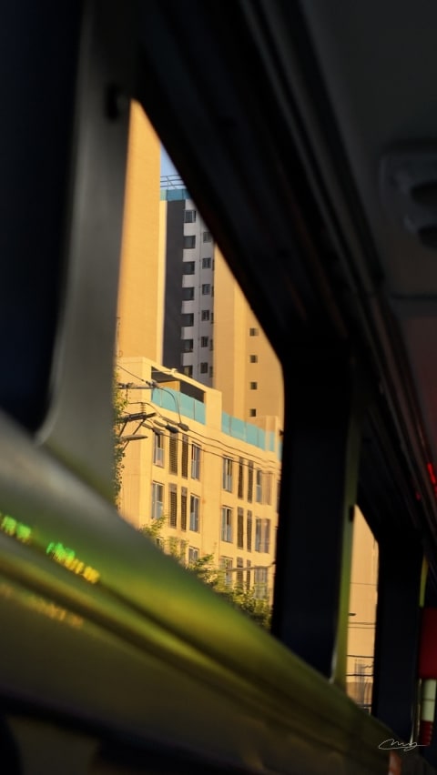 버스 안