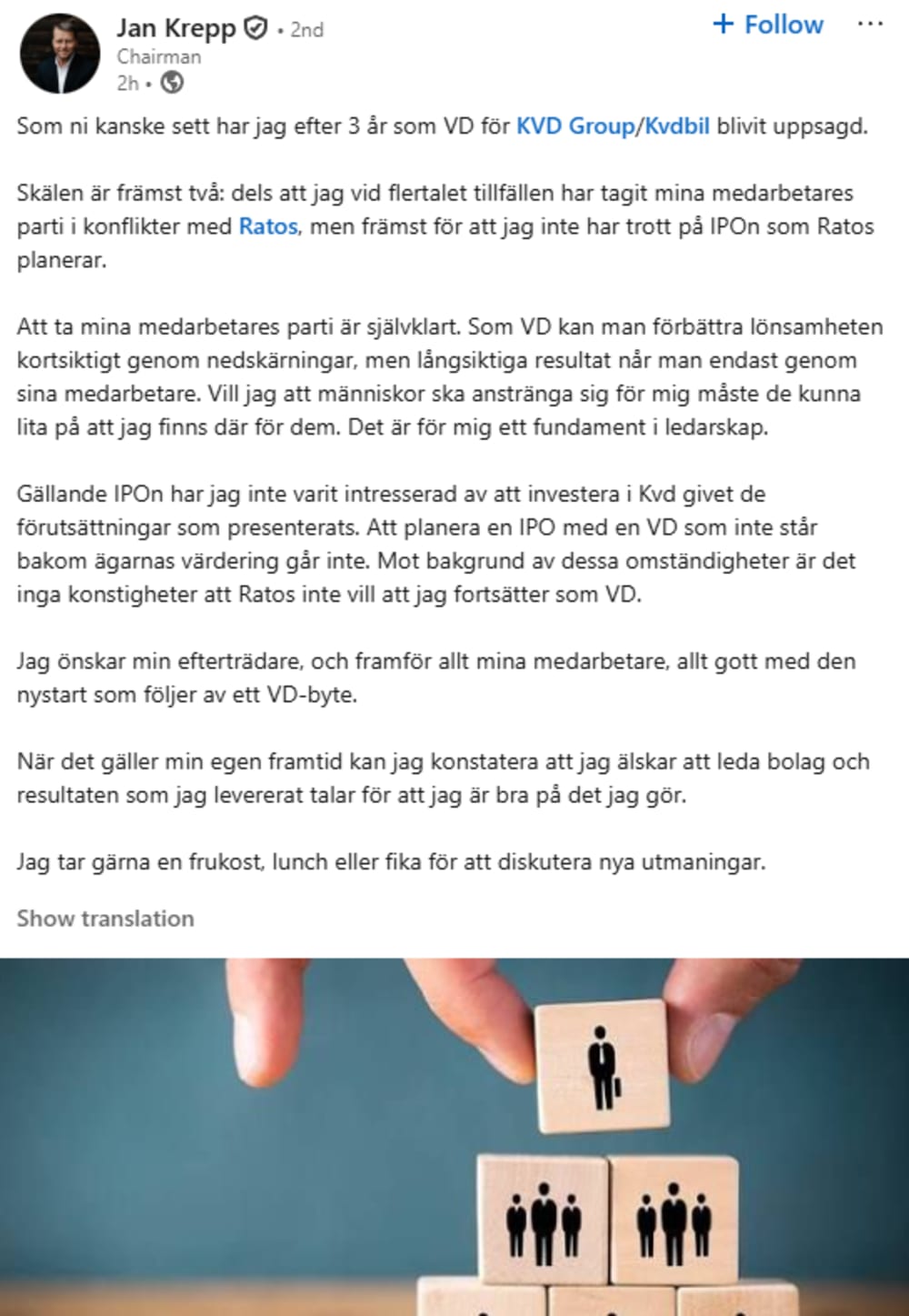 Bild i tråden: IPO av KVD-koncernen
