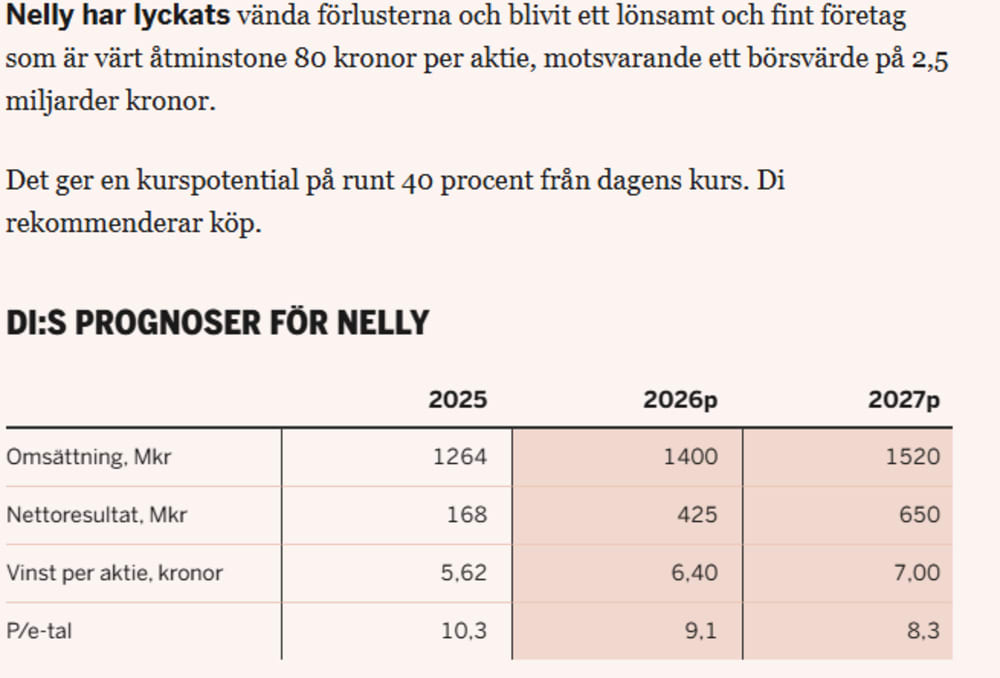 Bild i tråden: Ulf P på DI rekar Nelly Group