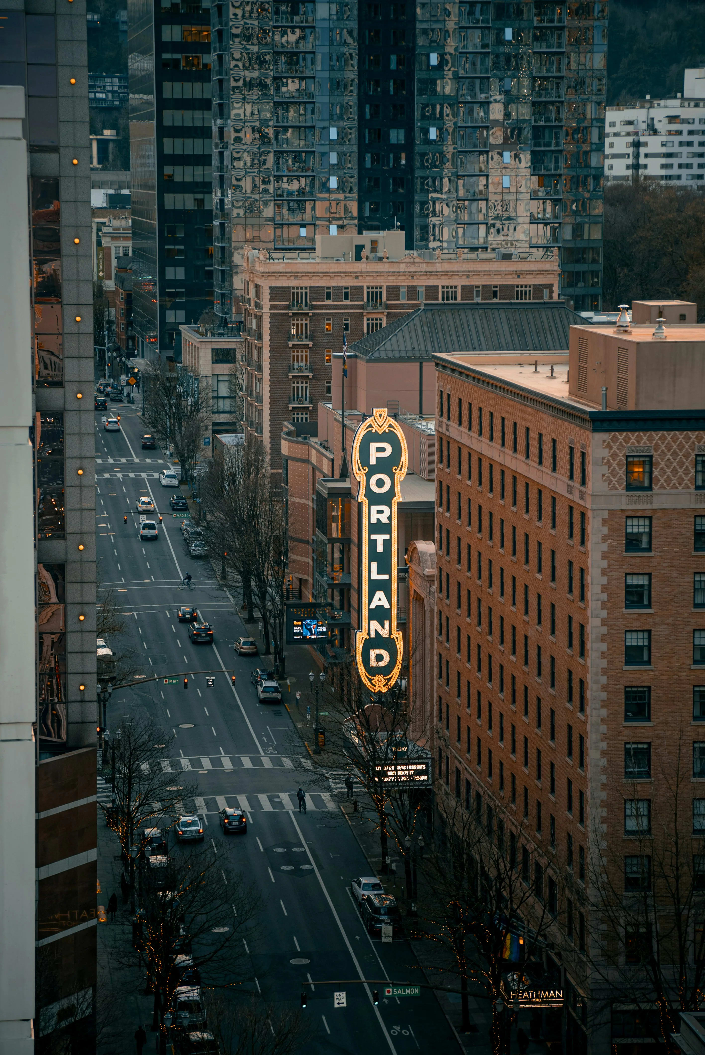 Portland, Oregon — scenic view for A1CHARTERS group charter