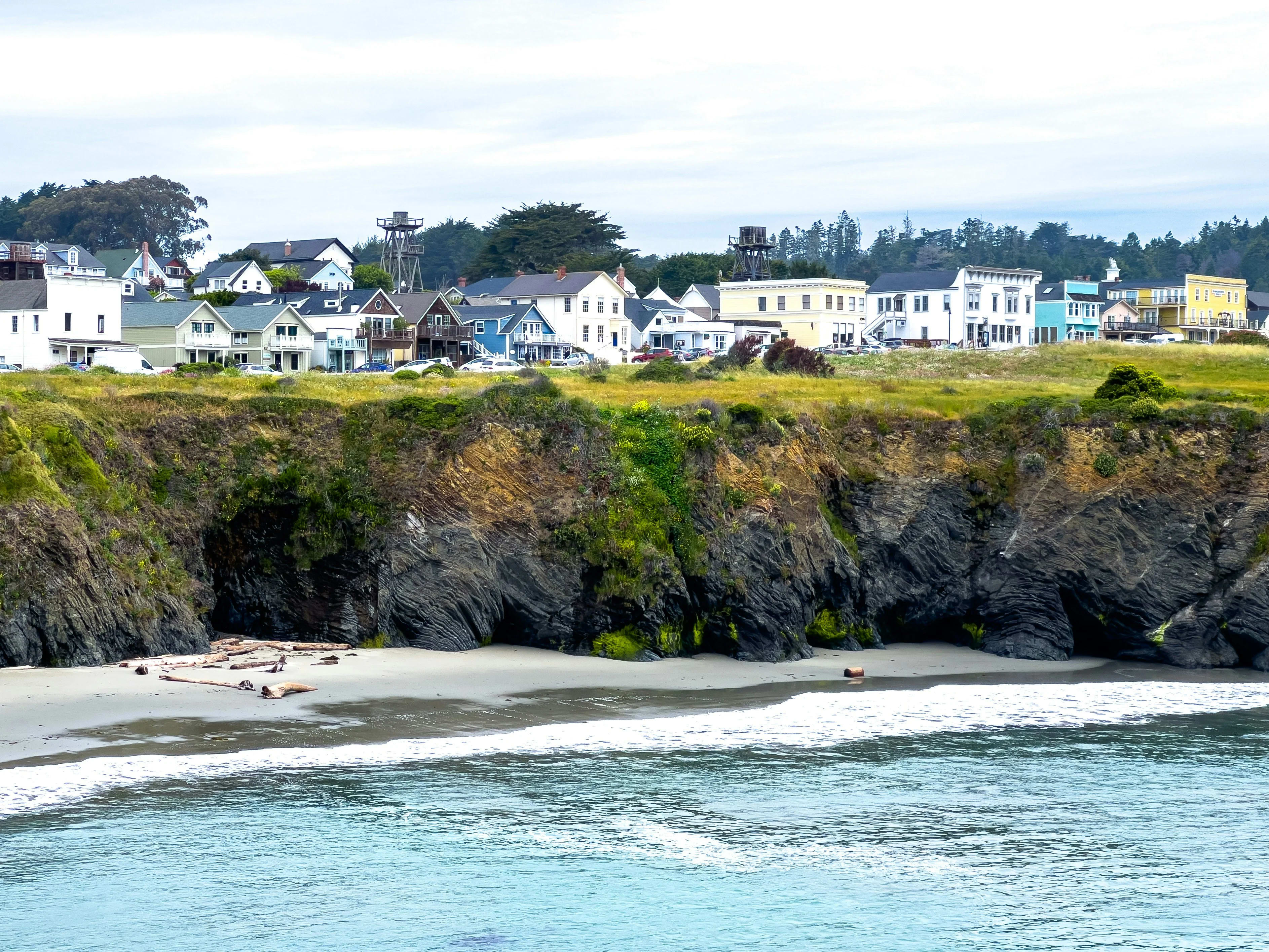 Mendocino, California — A1CHARTERS group charter destination