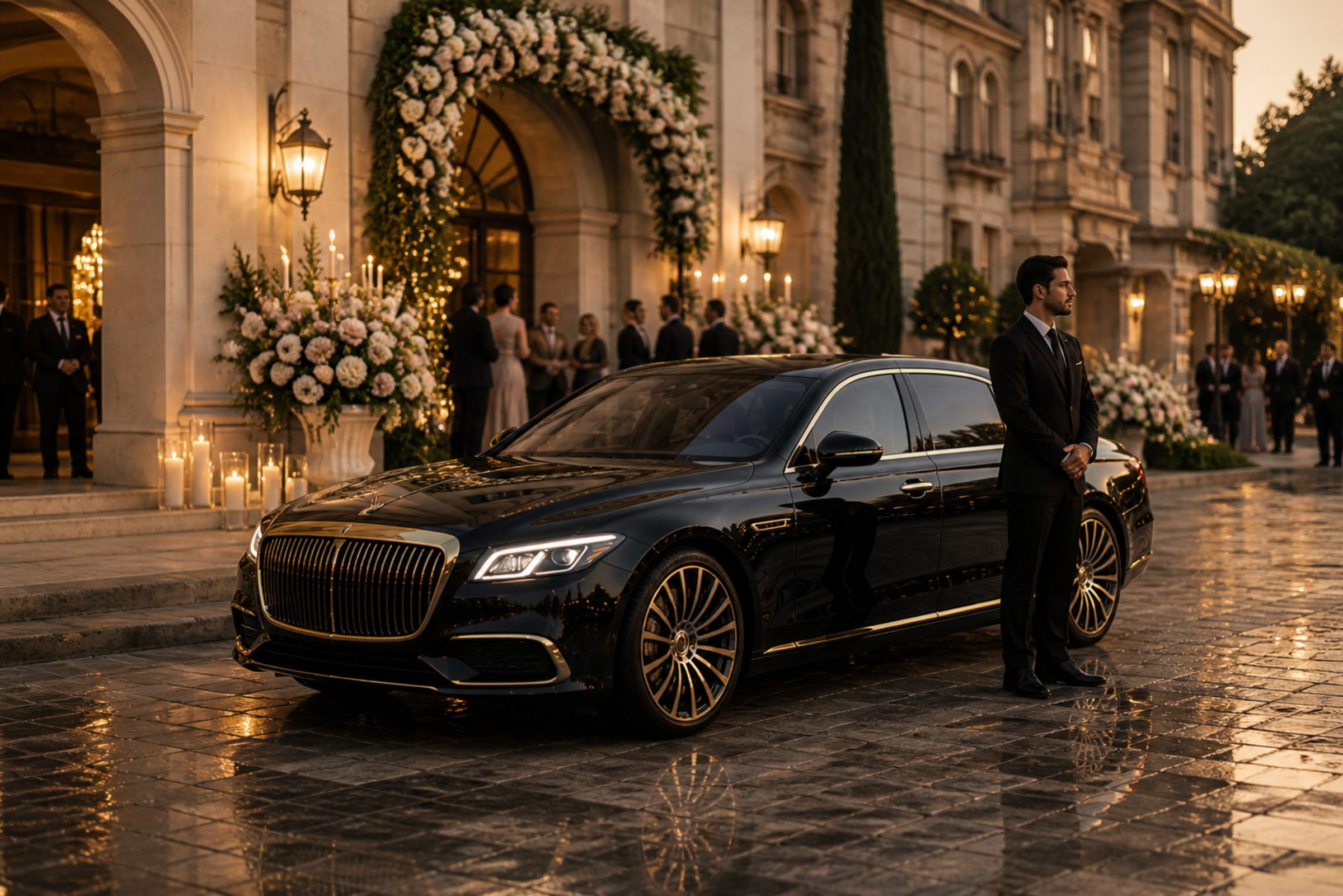 Luxury vehicle for Weddings transport