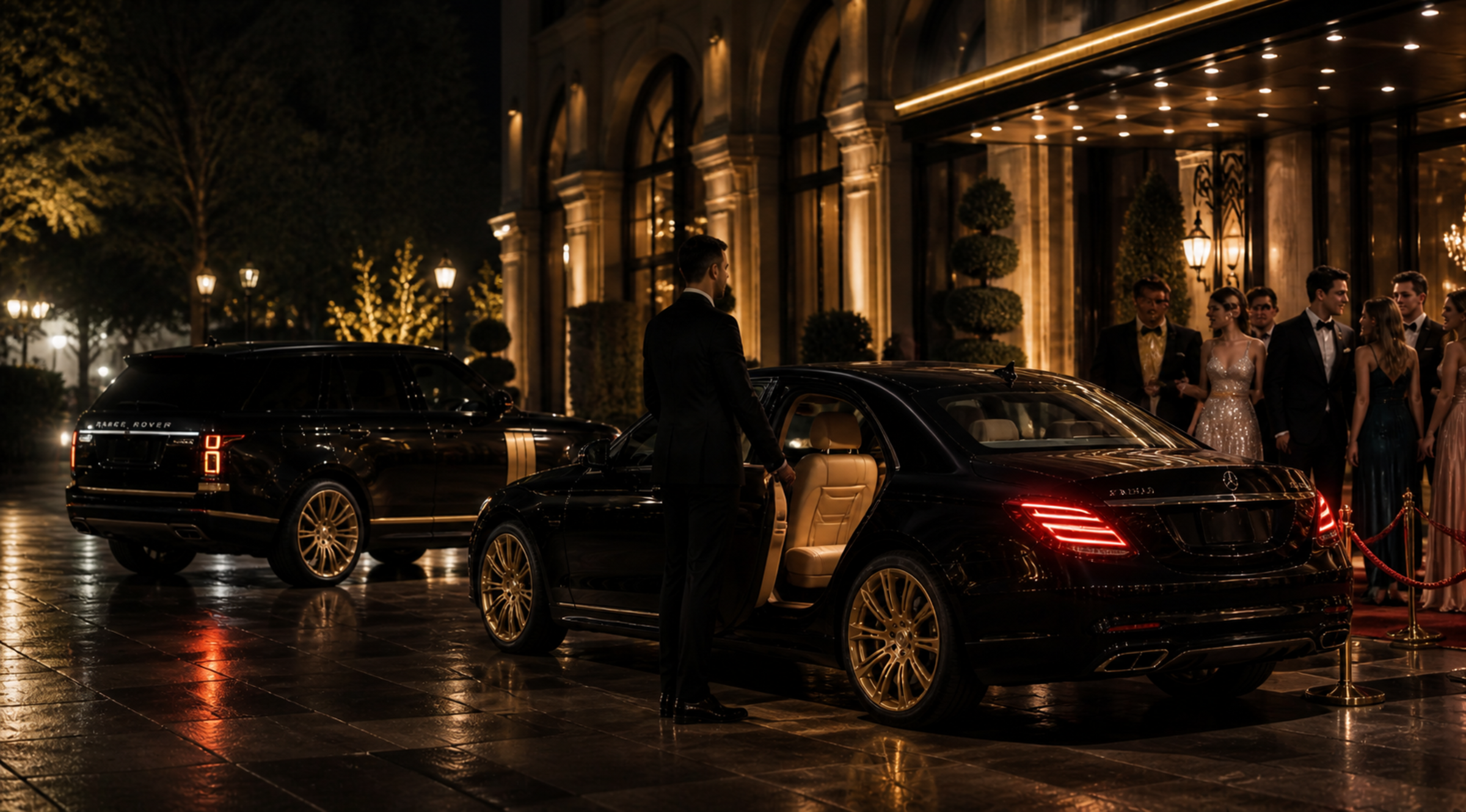 Luxury vehicle for Proms & Formals transport