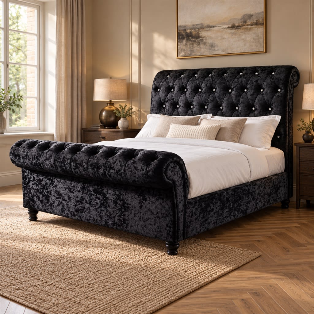 Sleigh Bed