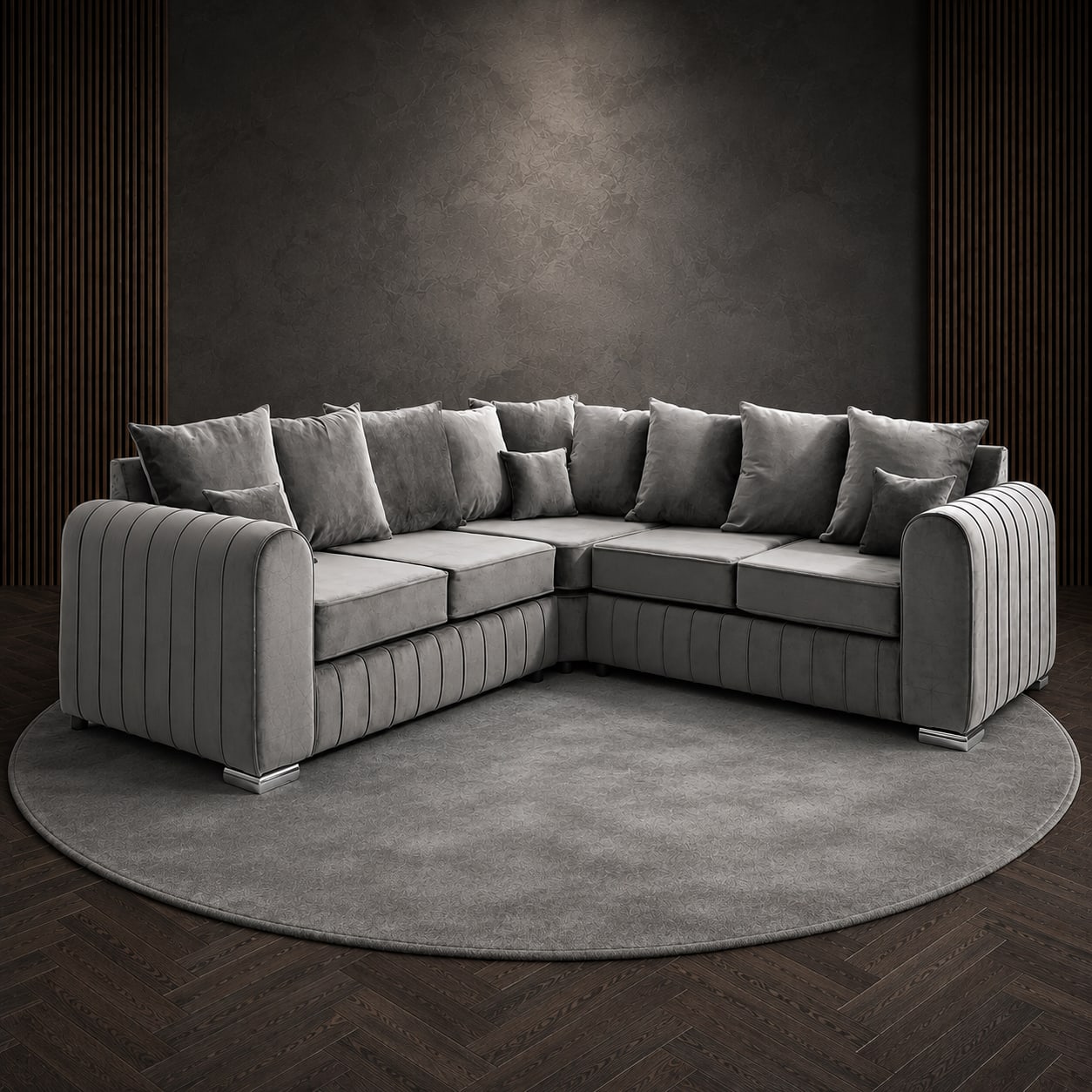 Sims 5 Seater Corner 2c2 Scattered Back