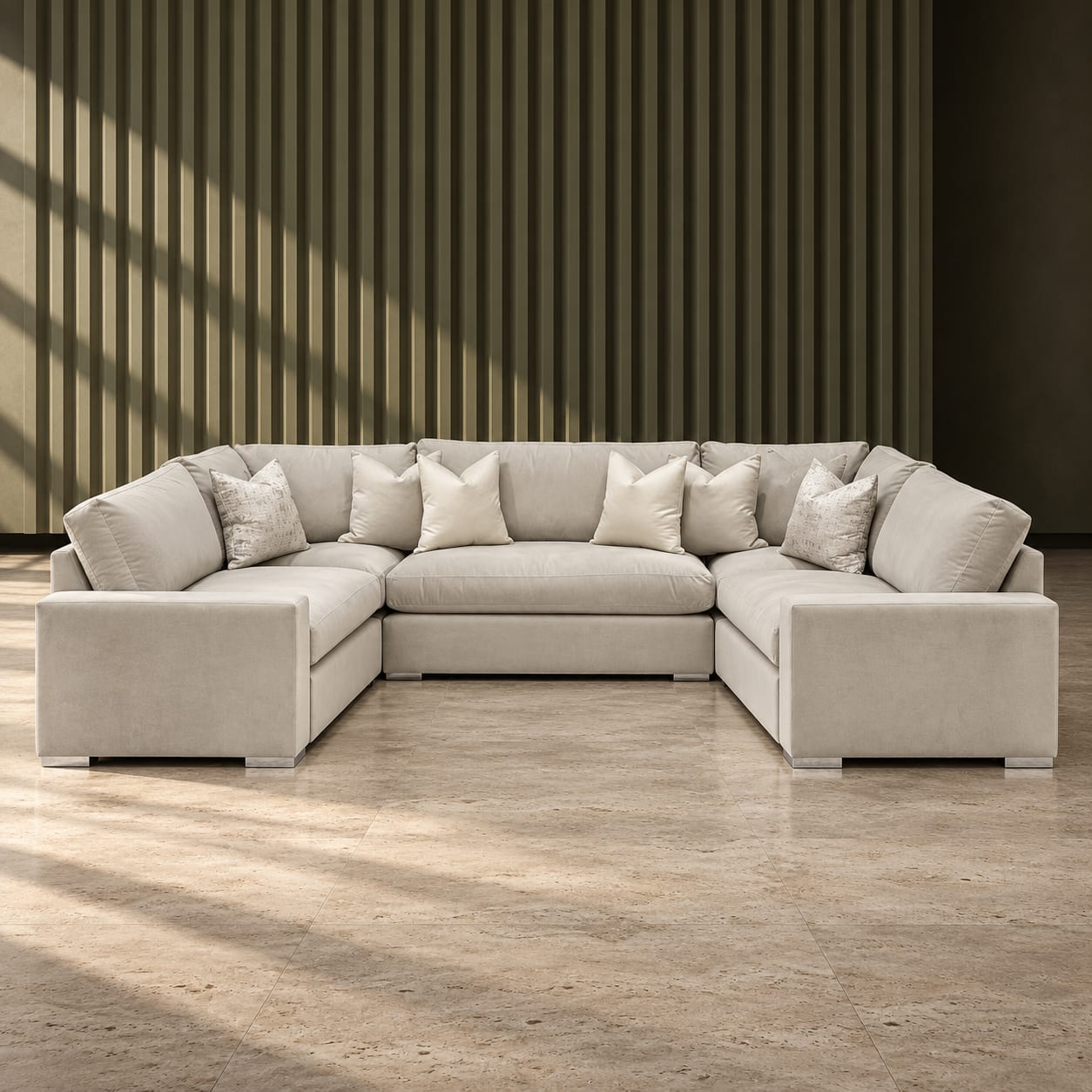 Salone Armed U-Shape