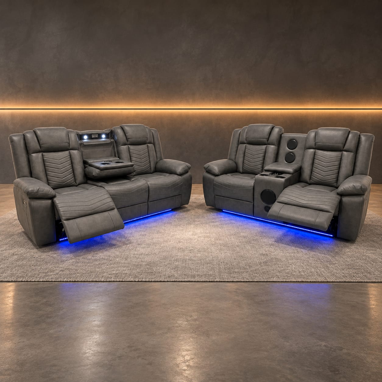 Michigan Electric Recliner 3+2 Seater