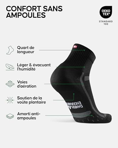 Vue 2 de Chaussettes De Running Longue