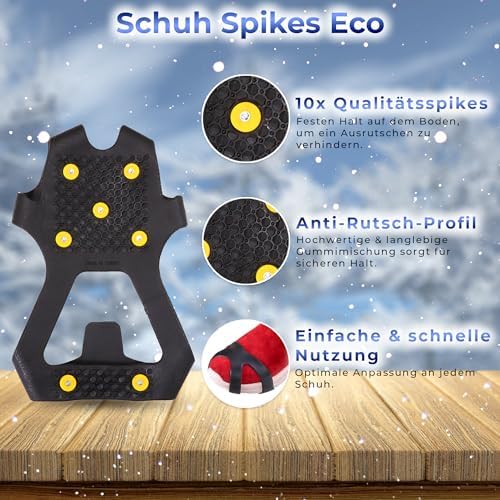 Vue 2 de Crampons Antiderapants Ecologiques Langlauf