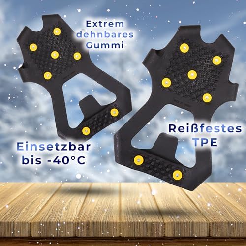 Vue 3 de Crampons Antiderapants Ecologiques Langlauf