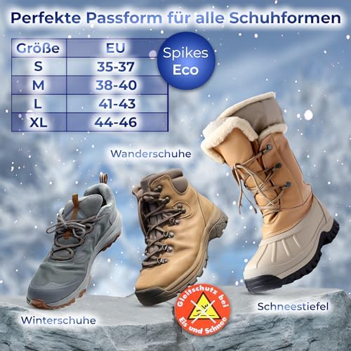 Vue 4 de Crampons Antiderapants Ecologiques Langlauf