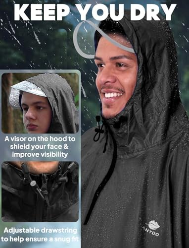 Vue 4 de Impermeable Leau Cyclisme