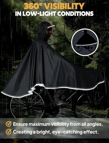 Vue 5 de Impermeable Leau Cyclisme
