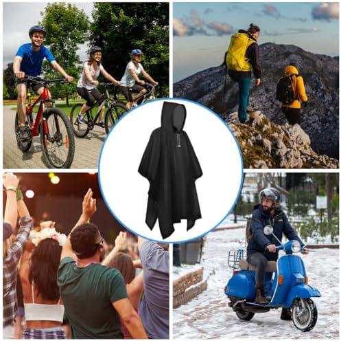 Vue 7 de Poncho De Pluie Adulte