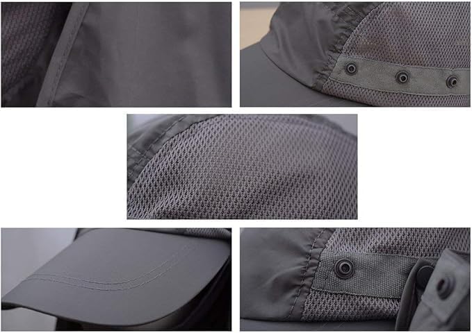Vue 4 de Casquette De Protection Antiuv