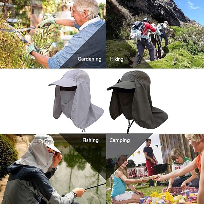 Vue 7 de Casquette De Protection Antiuv