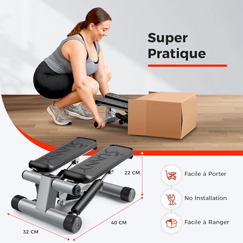 Vue 5 de Sunny Health Fitness Mini