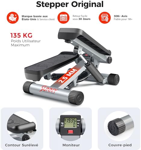 Vue 6 de Sunny Health Fitness Mini