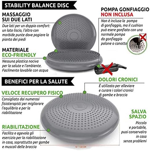 Vue 2 de Balance Coussin Proprioceptif Ameliore