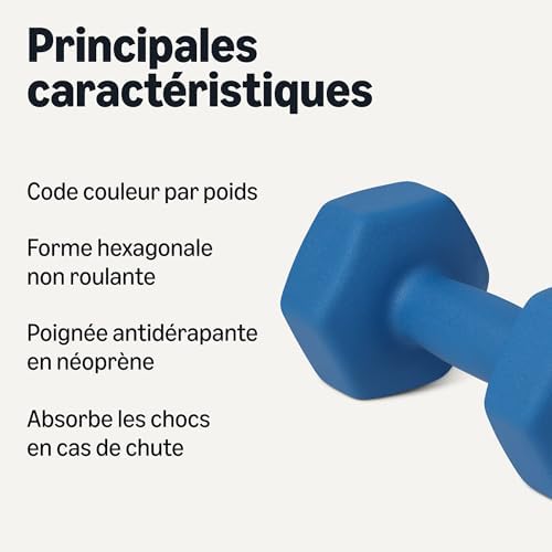 Vue 2 de Amazon Basics Paire Dhalteres